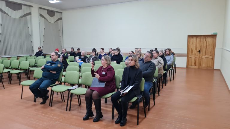 Участие в родительском собрании в г.п.Болбасово