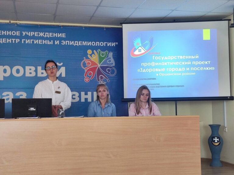 Семинар «Реализация проекта «Здоровые города и поселки» в Оршанском районе»