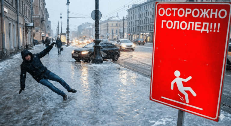 Осторожно гололед!!!