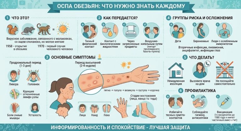 Оспа обезьян: что нужно знать каждому