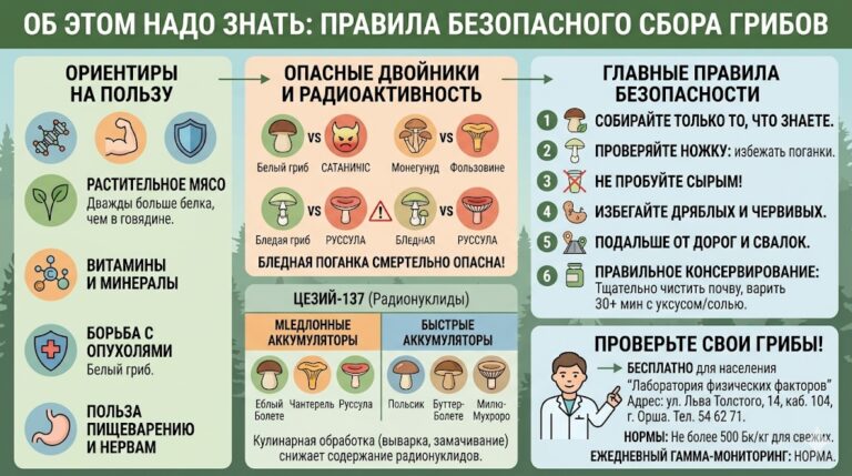 Это надо знать о грибах