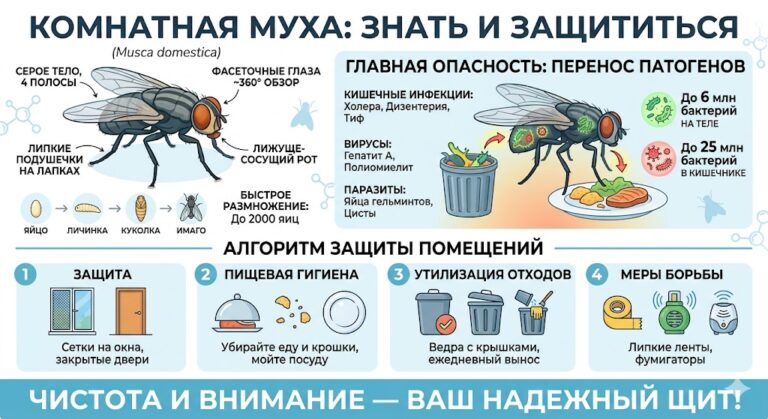 Комнатные мухи