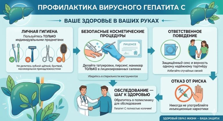 О профилактике вирусного гепатита С