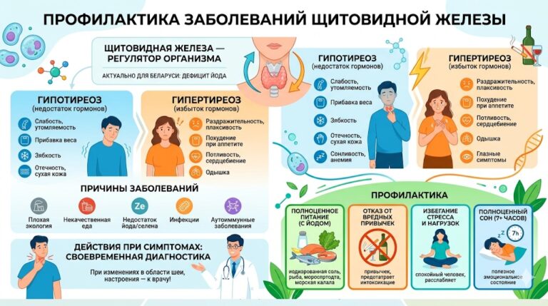 Профилактика заболеваний щитовидной железы