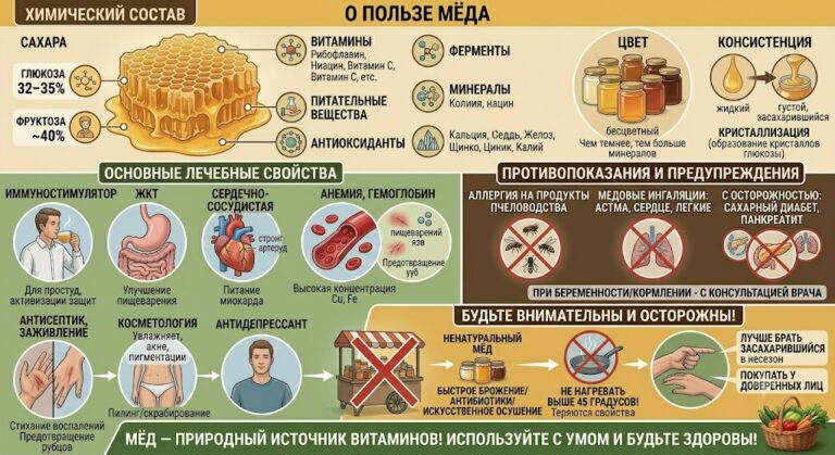 О пользе мёда