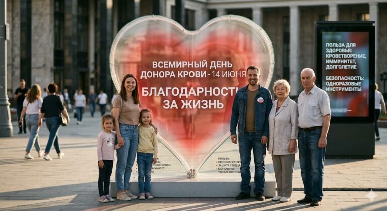Донорство – это почетно!